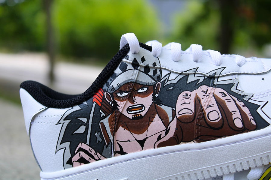 Yellow Anime Character Custom Air Force 1-shecustomize