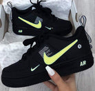 Yellow Black Custom Air Force 1-shecustomize