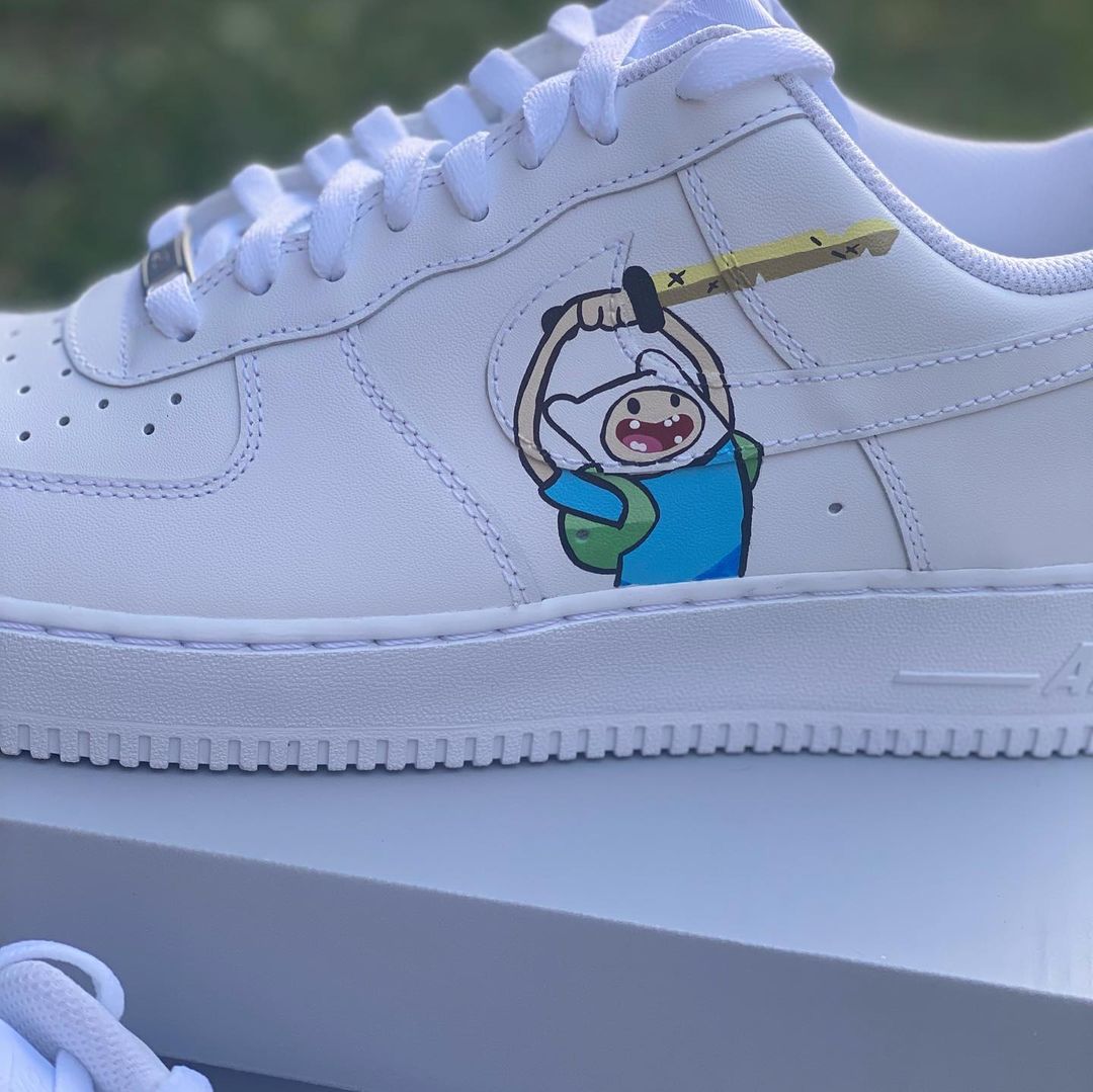 Adventure Time Custom Air Force 1’s-shecustomize