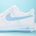 Baby Blue Air Force 1s Custom Shoes Sneakers-shecustomize