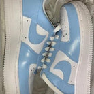 Baby Blue Air Force 1s Custom Shoes Sneakers-shecustomize