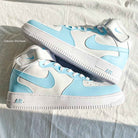 Baby Blue Custom Air Force 1-shecustomize