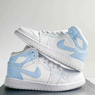 Baby Blue Custom Air Jordan 1-shecustomize