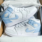 Baby Blue Custom Air Jordan 1-shecustomize