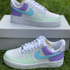 Basic Color Custom Air Force 1’s-shecustomize