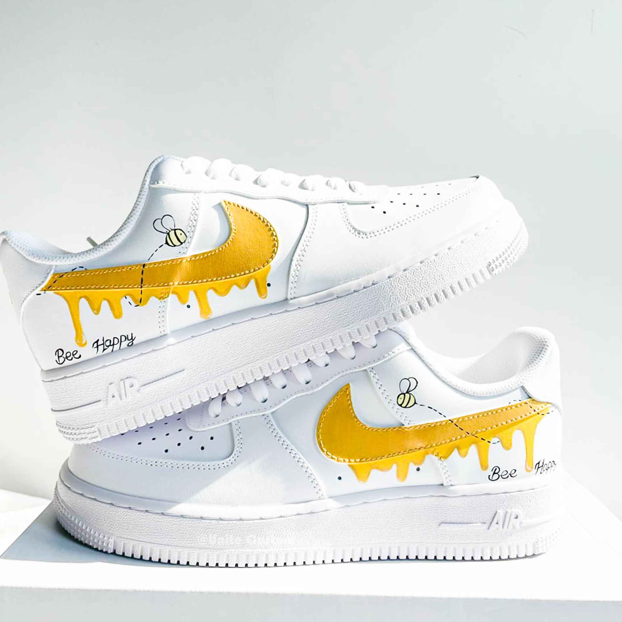 Bee Honey Custom Air Force 1-shecustomize