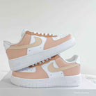 Beige Custom Air Force 1-shecustomize