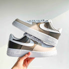 Beige Custom Air Force 1-shecustomize