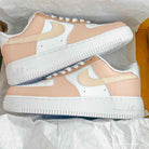 Beige Custom Air Force 1-shecustomize
