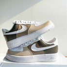Beige Custom Air Force 1-shecustomize