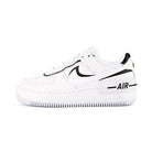 Black White Air Force 1s Shadow Custom Shoes Sneakers-shecustomize