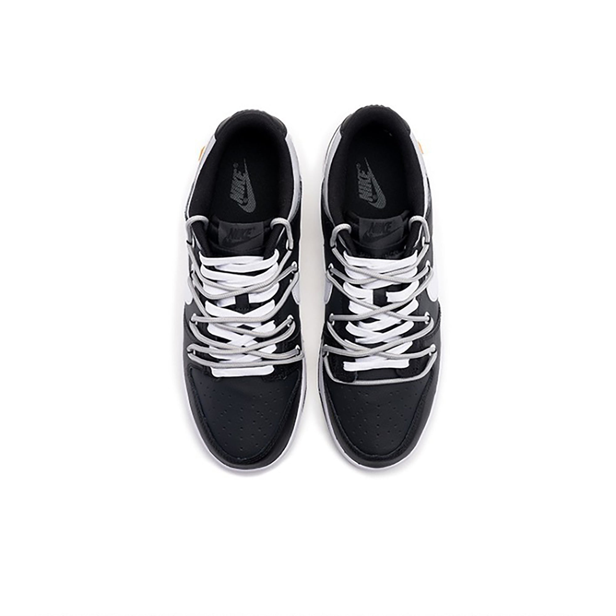 Black White Custom Nike Dunk-shecustomize