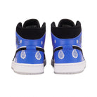 Blue Black Paisley Custom Air Jordan 1-shecustomize