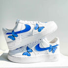 Blue Butterfly Custom Air Force 1-shecustomize