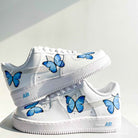 Blue Butterfly Custom Air Force 1-shecustomize
