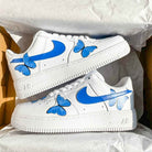 Blue Butterfly Custom Air Force 1-shecustomize