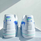 Blue Green Drip Custom Air Force 1-shecustomize
