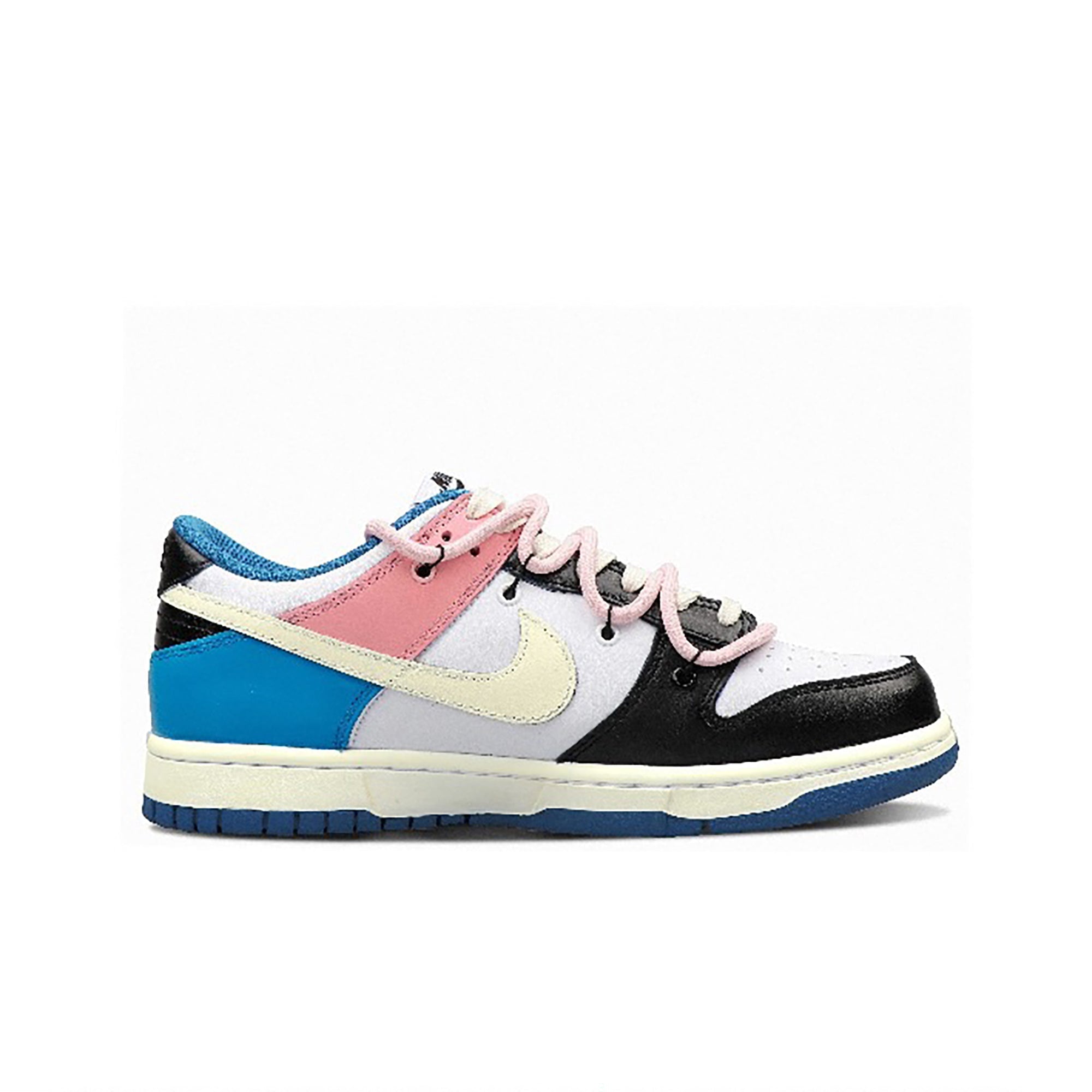 Blue White Black Pink Nike Dunk-shecustomize