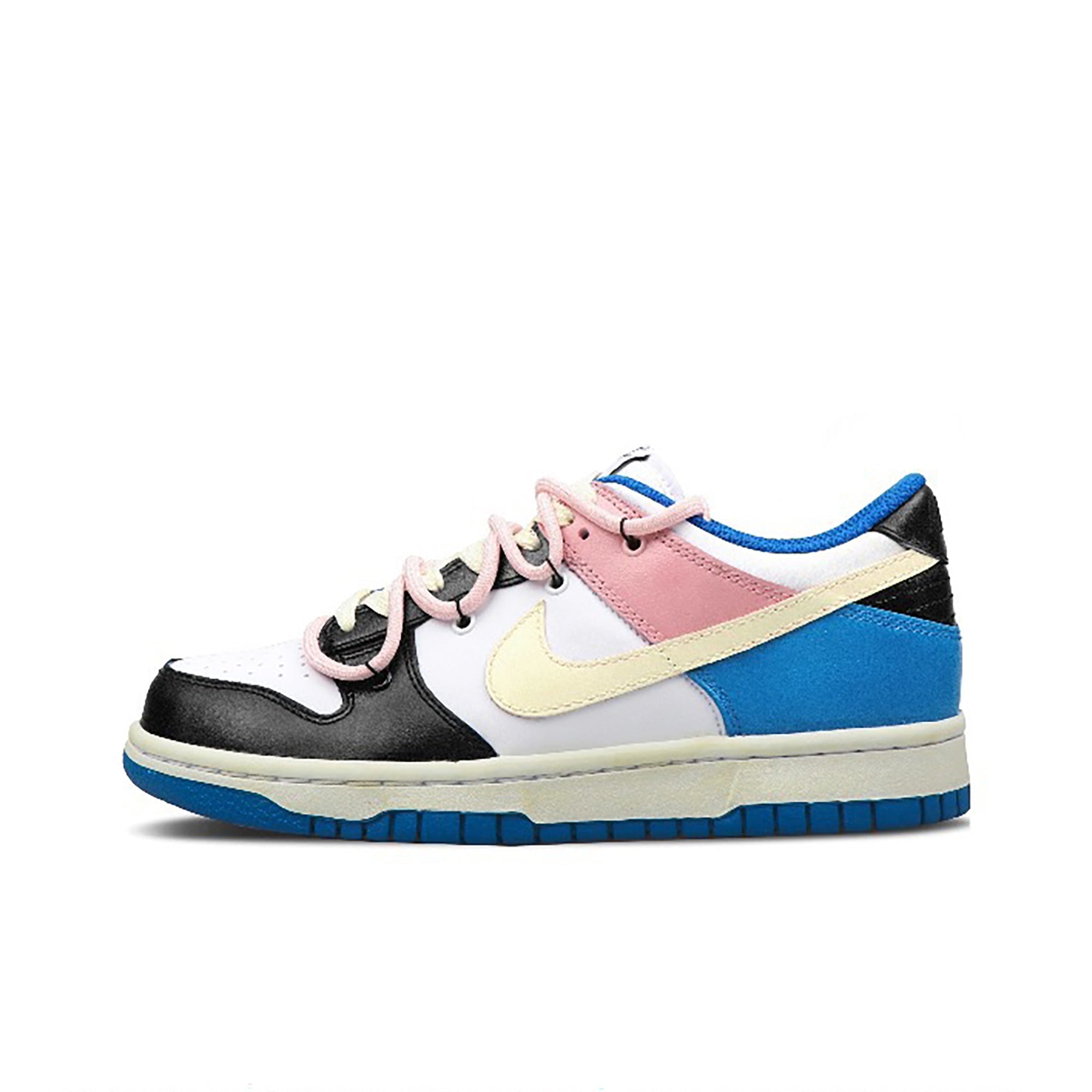 Blue White Black Pink Nike Dunk-shecustomize