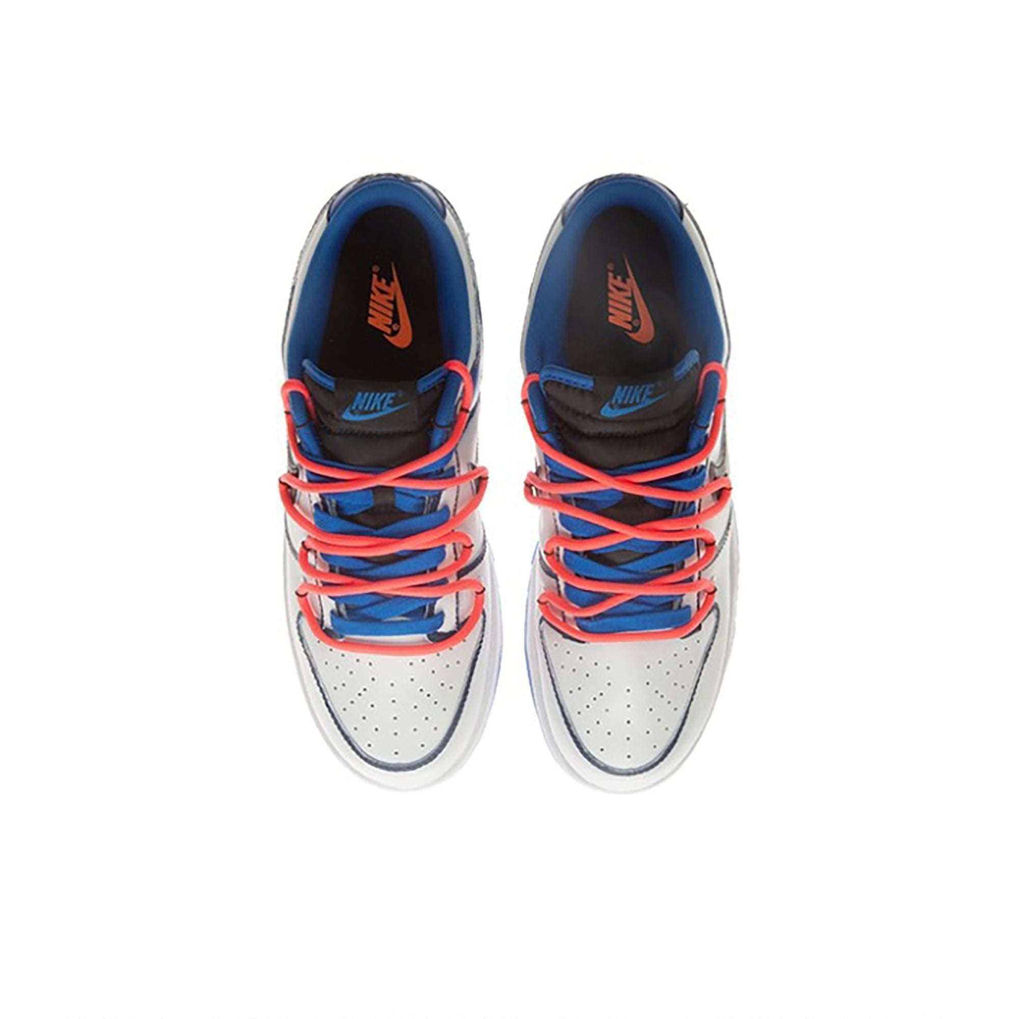 Blue White Heart Custom Nike Dunk-shecustomize