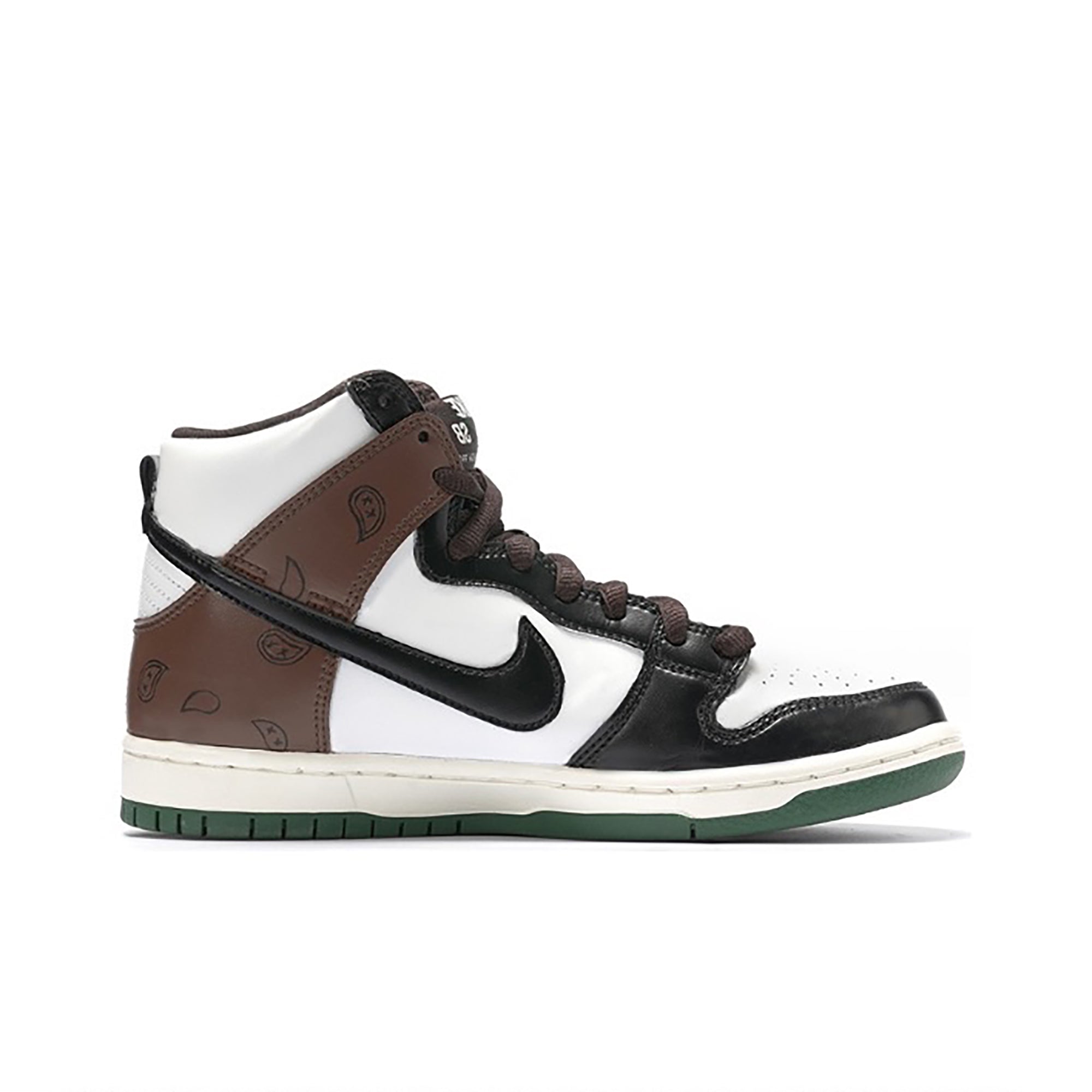 Brown Paisley Custom Air Jordan 1 High-shecustomize