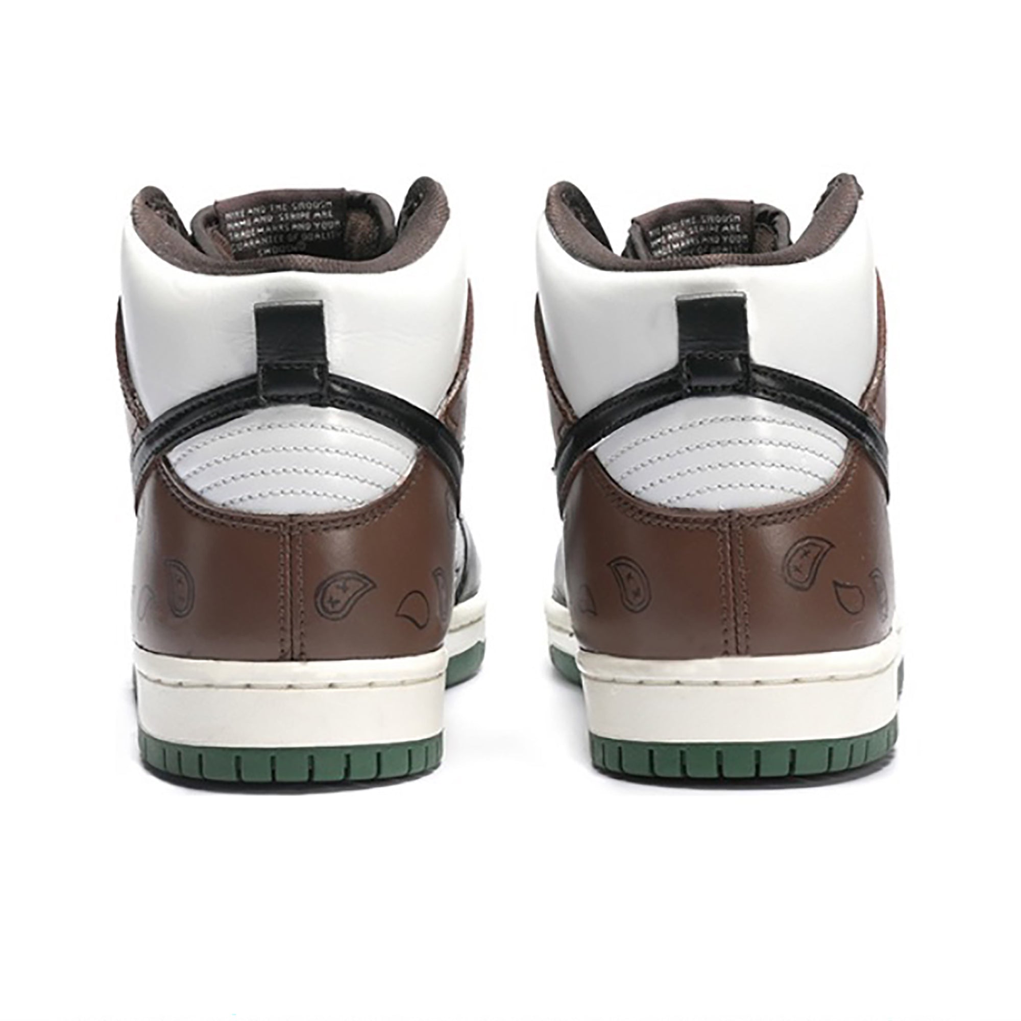 Brown Paisley Custom Air Jordan 1 High-shecustomize