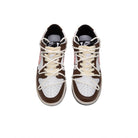 Brown Pink Custom Nike Dunk-shecustomize