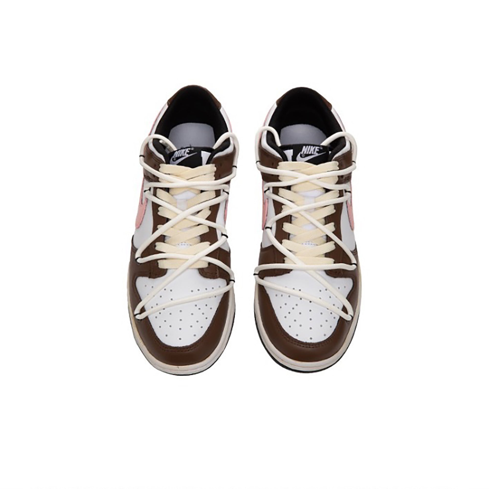 Brown Pink Custom Nike Dunk-shecustomize