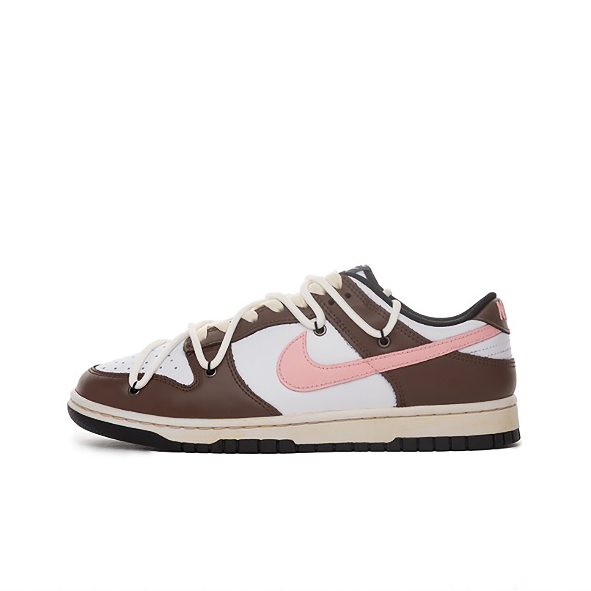 Brown Pink Custom Nike Dunk-shecustomize