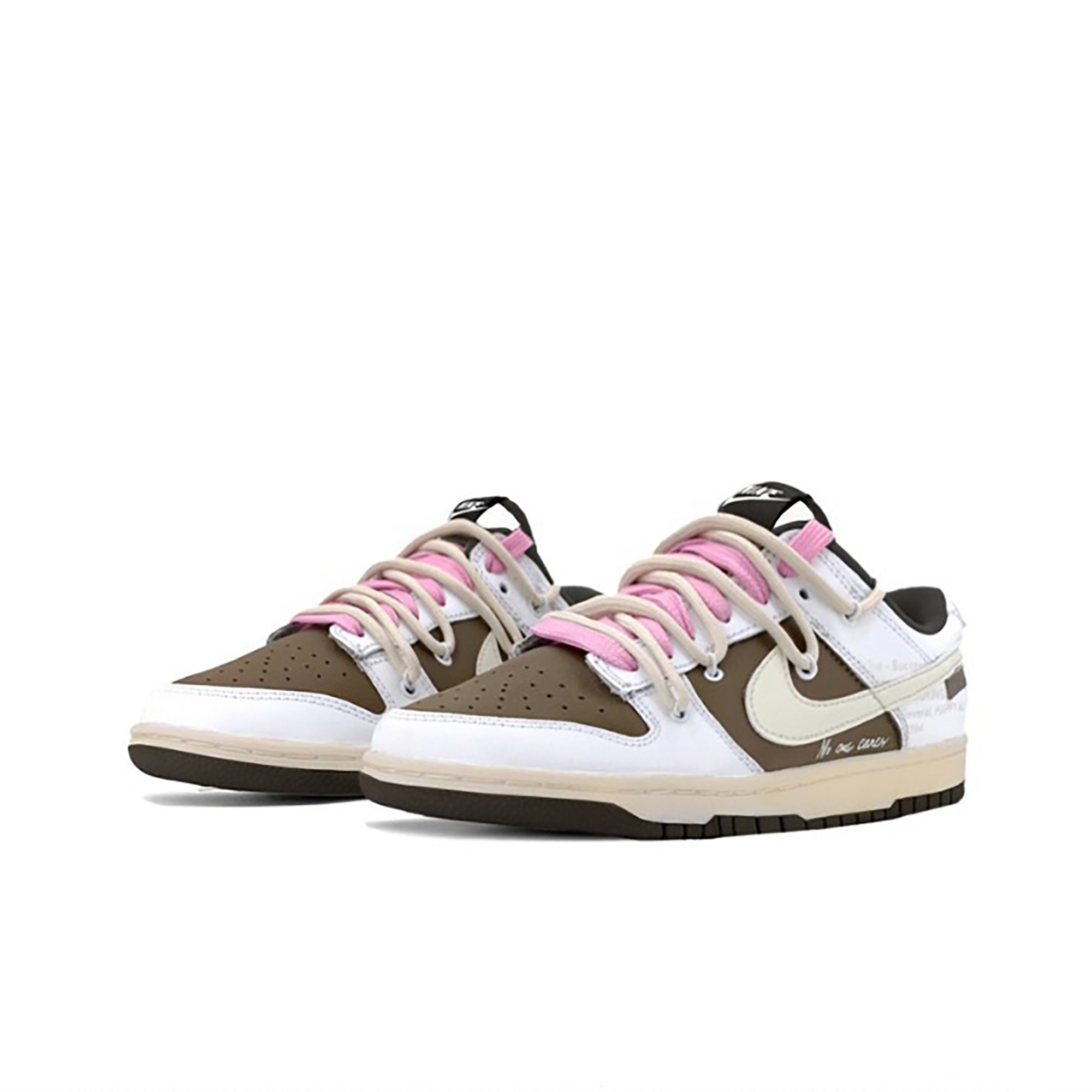 Brown White Custom Nike Dunk-shecustomize