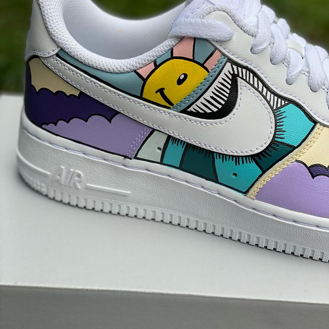 Cartoon Custom Air Force 1’s-shecustomize