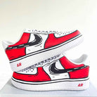 Cartoon Red Custom Air Force 1-shecustomize