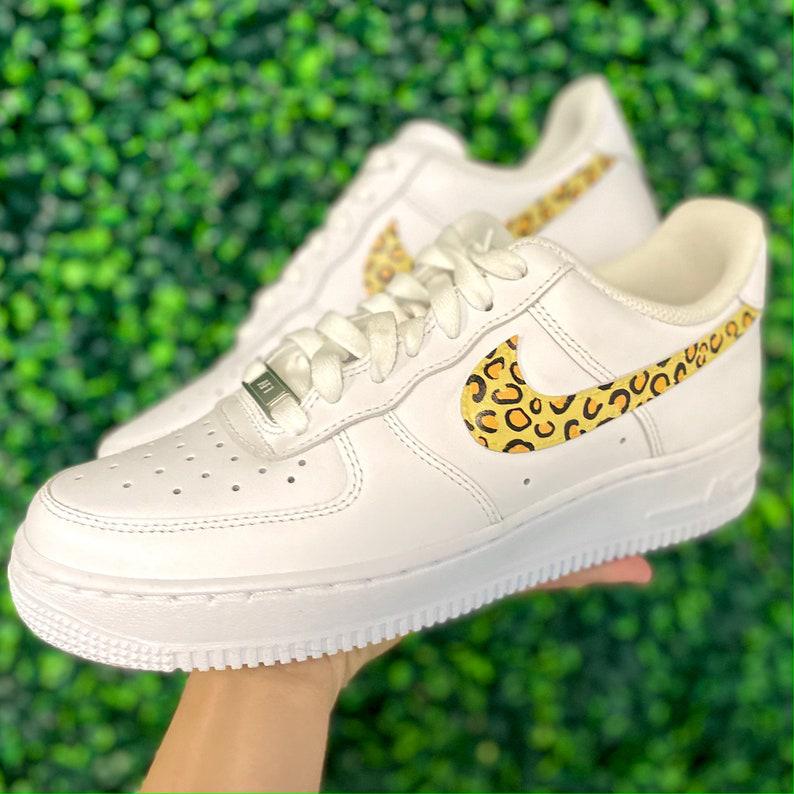 Cheetah Print Custom Air Force 1-shecustomize