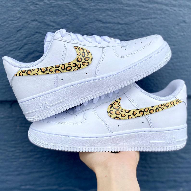 Cheetah Print Custom Air Force 1-shecustomize