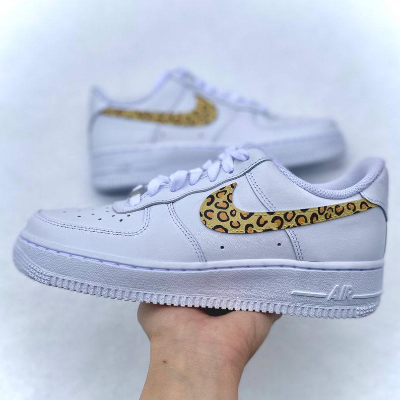 Cheetah Print Custom Air Force 1-shecustomize
