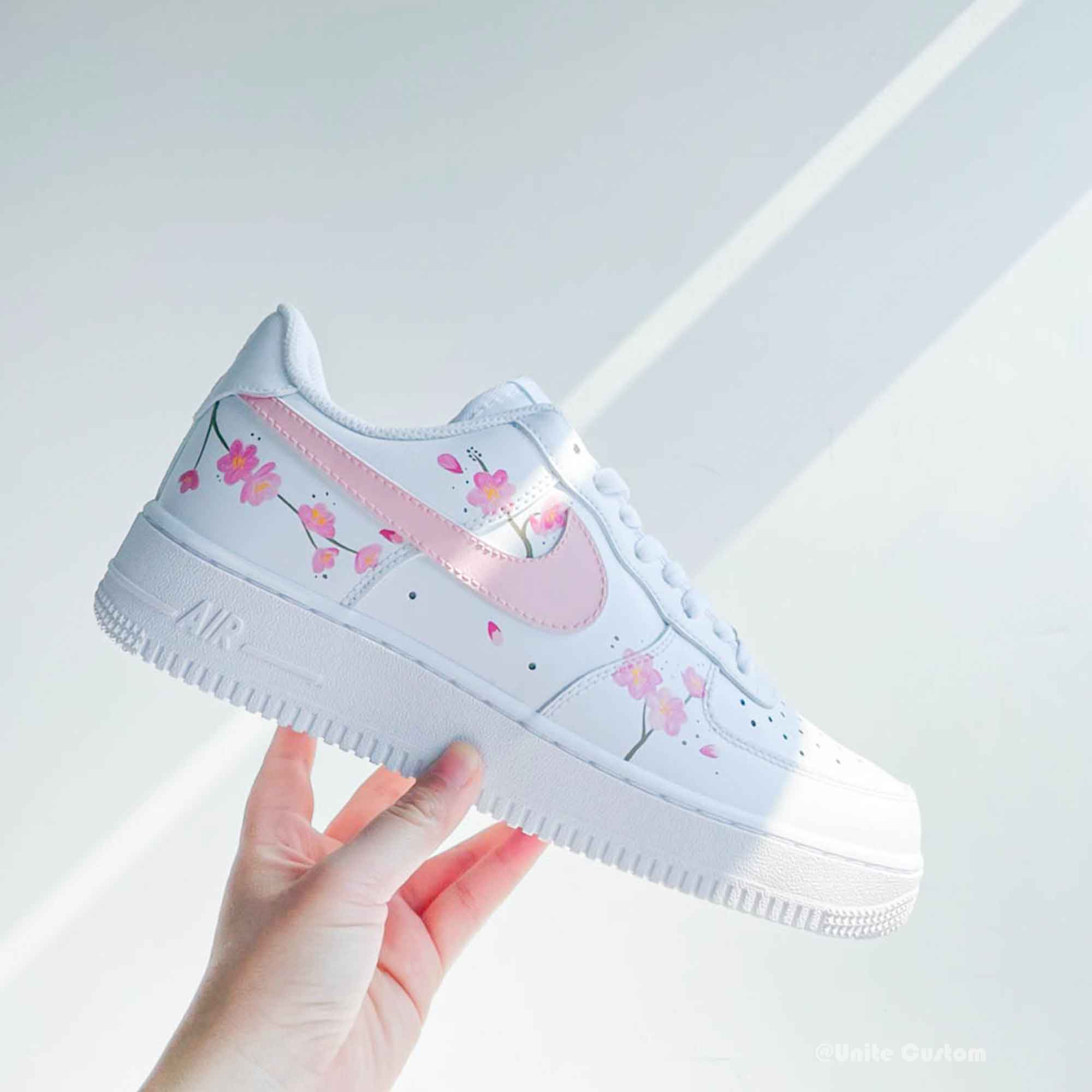 Cherry Blossoms Custom Air Force 1-shecustomize