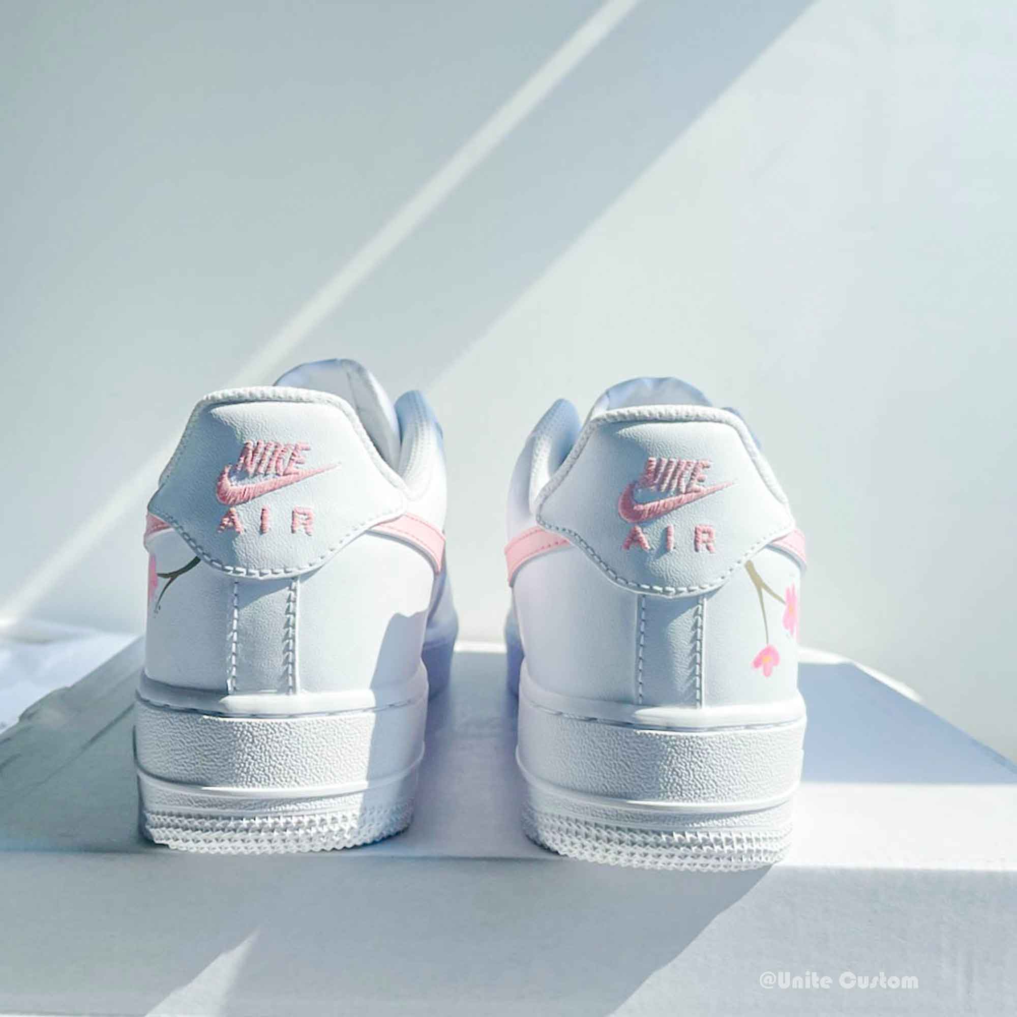 Cherry Blossoms Custom Air Force 1-shecustomize