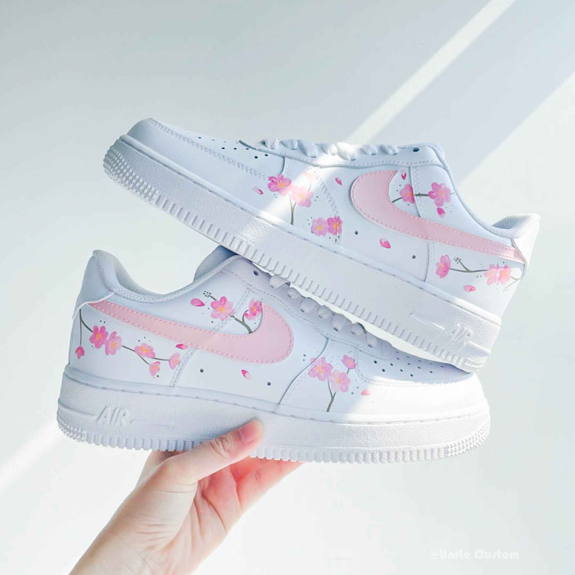 Cherry Blossoms Custom Air Force 1-shecustomize