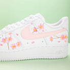 Cherry Blossoms Flower Air Force 1s Custom Shoes Sneakers-shecustomize