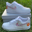 Clemson Custom Air Force 1’s-shecustomize