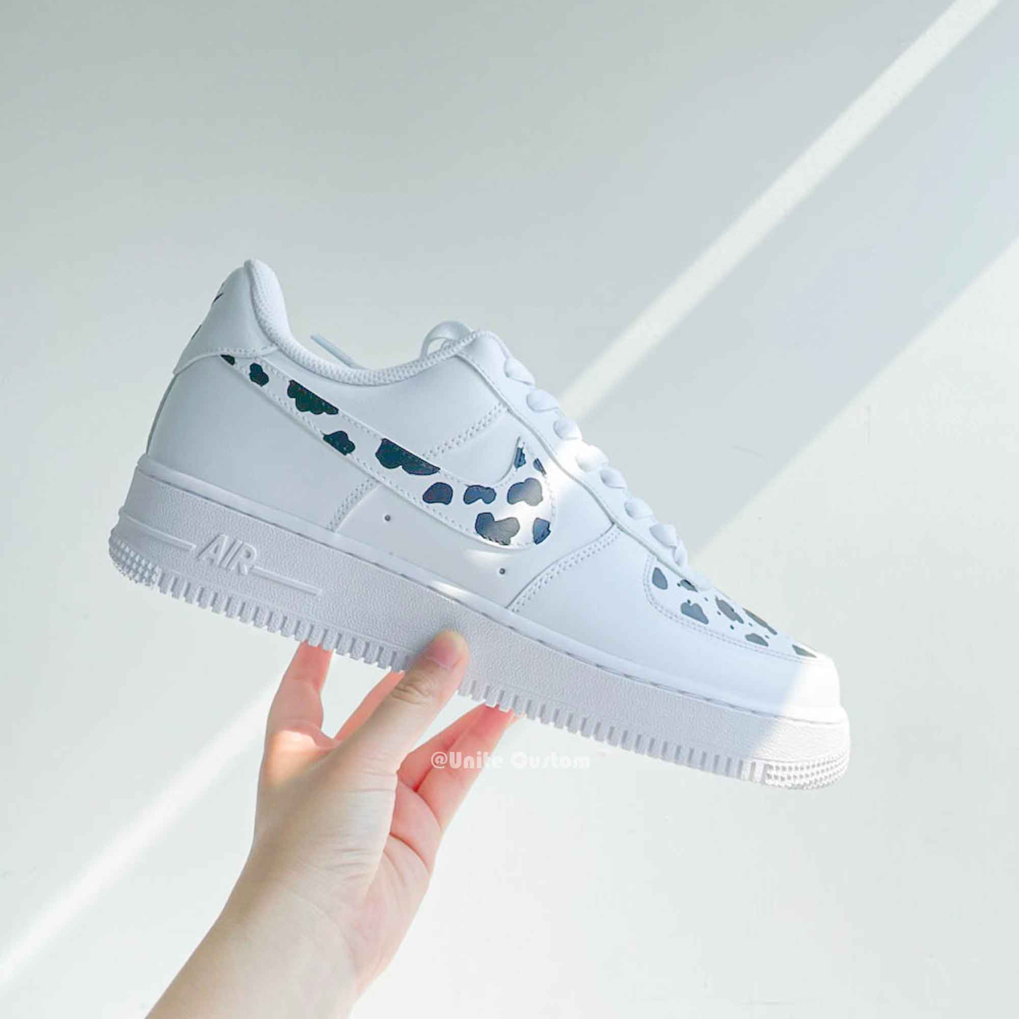 Cow Spot Custom Air Force 1-shecustomize