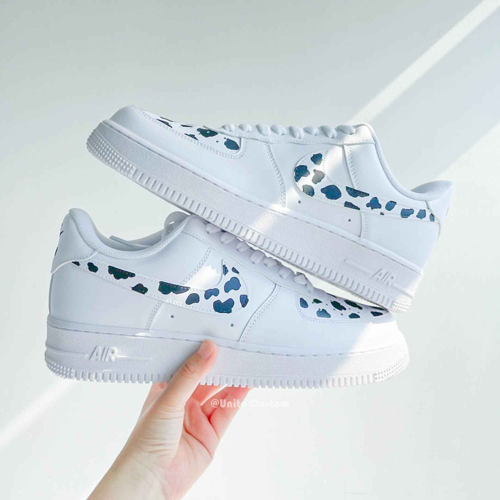 Cow Spot Custom Air Force 1-shecustomize