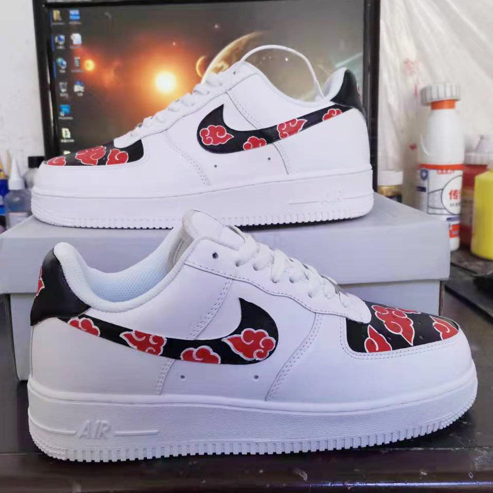 Custom Air Force 1 AKATSUKI CLOUDS-shecustomize