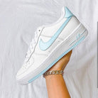 Custom Air Force 1 Baby Blue-shecustomize