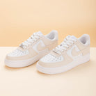 Custom Air Force 1 Beige-shecustomize