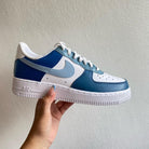 Custom Air Force 1 Blue Colourblock-shecustomize