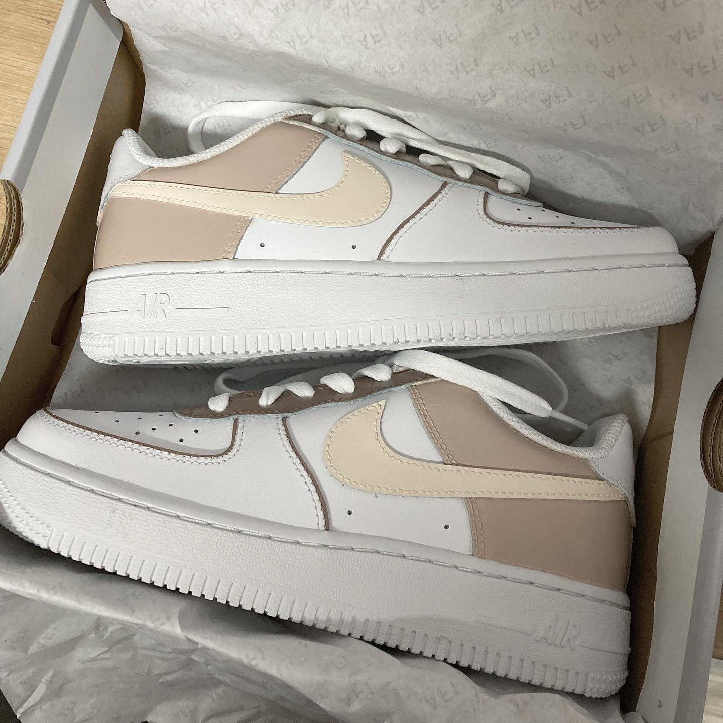 Custom Air Force 1 Brown-shecustomize