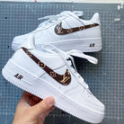 Custom Air Force 1 Brown Design-shecustomize