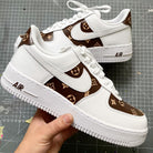 Custom Air Force 1 Brown Design-shecustomize
