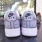 Custom Air Force 1 Cartoons Gray-shecustomize